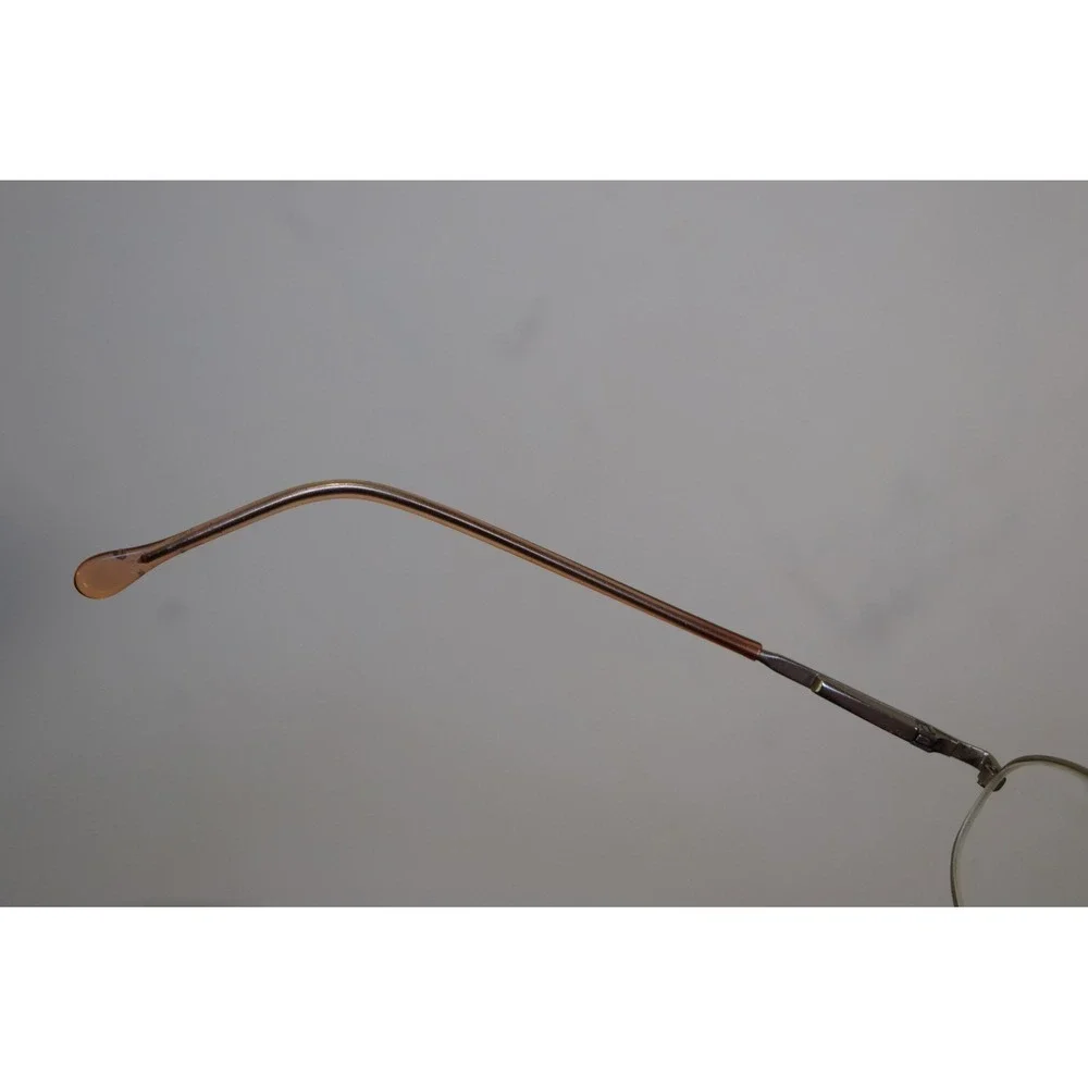 LA GEAR Eyeglasses 45 18 Gold Full Rim SMALL ADULT Kids Boys Girls Academic Look